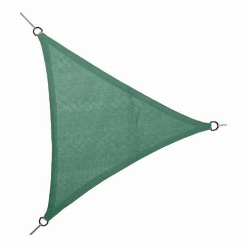 Sjenila jedra Faura Zelena 3,6 x 3,6 x 3,6 m U obliku trokuta Cijena