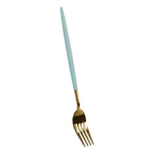 Set pribora za jelo DKD Home Decor Zelena zlatan Nehrđajući Čelik 1,5 x 0,5 x 22,3 cm 16 Dijelovi Cijena