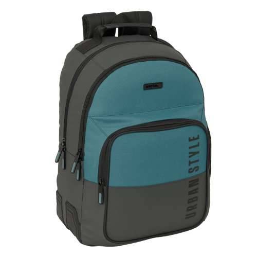 Školski Ruksak Safta Urban style Plava Siva 32 x 42 x 15 cm Cijena