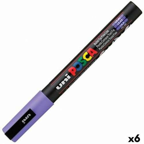 Trajni marker POSCA Lila 0,9-1,3 mm (6 kom.) Cijena