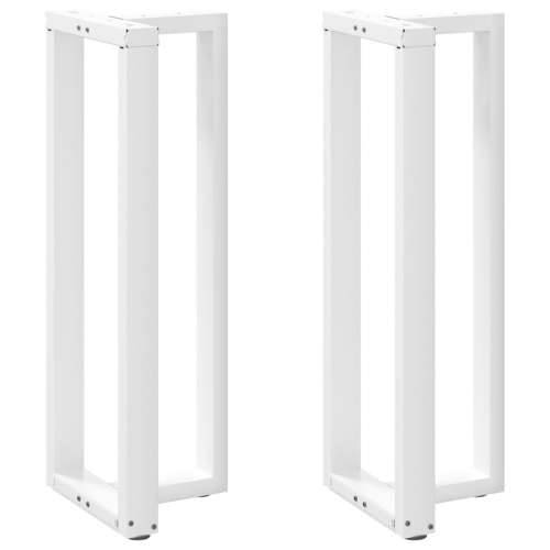Noge za barski stol T-oblika 2 kom Bijele 40x35x(110-111) cm Čelik - Bijela 40 x 35 x (110-111) cm 1 Cijena