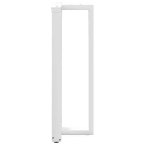 Noge za barski stol T-oblika 2 kom Bijele 40x35x(110-111) cm Čelik - Bijela 40 x 35 x (110-111) cm 1 Cijena