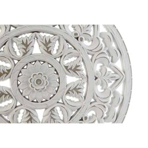 Zidni Ukras DKD Home Decor Bijela Mandala Indijac Premaz u shabby stilu 30 x 2 x 30 cm (2 kom.) Cijena