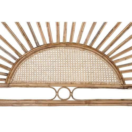 Uzglavlje DKD Home Decor Prirodno Suncokret Drvo Ratan 178 x 4 x 90 cm 178 x 4 x 127 cm Cijena