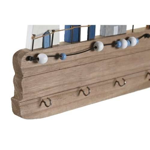Zidna vješalica DKD Home Decor Drvo MDF (34,5 x 1,5 x 21,5 cm) Cijena