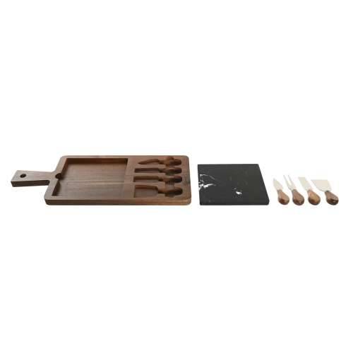 Daska za rezanje sira DKD Home Decor Smeđa Crna 49 x 19 x 2 cm Cijena