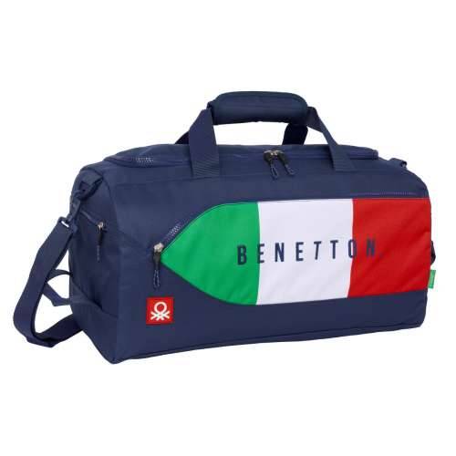 Sportska torba Benetton Flag Mornarsko plava 50 x 25 x 25 cm Cijena
