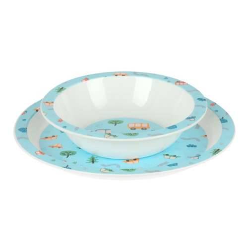 Dječji set posuđa Safta Coches Poliester 26 x 26 x 9 cm Cijena