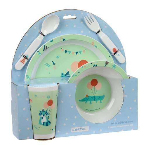 Dječji set posuđa Safta Fiesta Poliester 26 x 26 x 9 cm Cijena