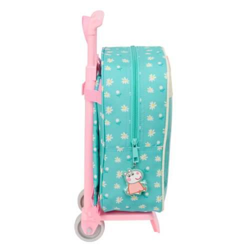Školski Ruksak s Kotačima Peppa Pig Pretty flowers Rumena Metvica 22 x 27 x 10 cm Cijena
