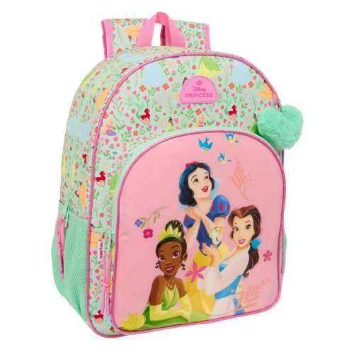 Školski Ruksak Disney Princess Bloom Zelena Roza 33 x 42 x 14 cm Cijena