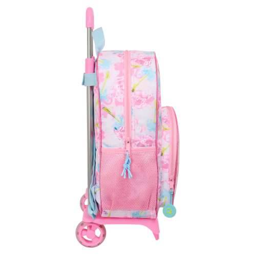 Školski Ruksak s Kotačima Barbie Painterly Roza Nebesko plava 33 x 42 x 14 cm Cijena