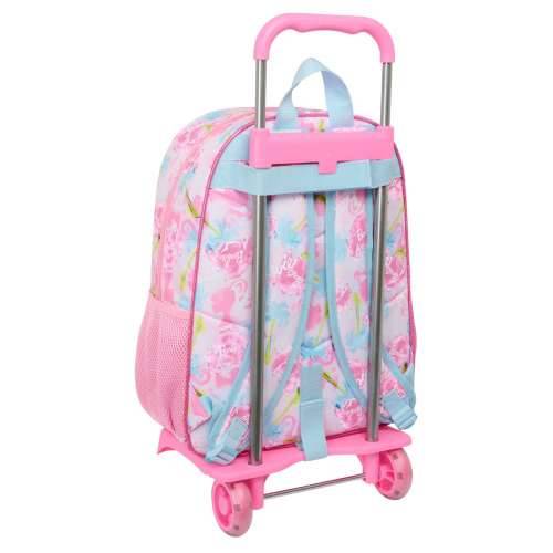 Školski Ruksak s Kotačima Barbie Painterly Roza Nebesko plava 33 x 42 x 14 cm Cijena