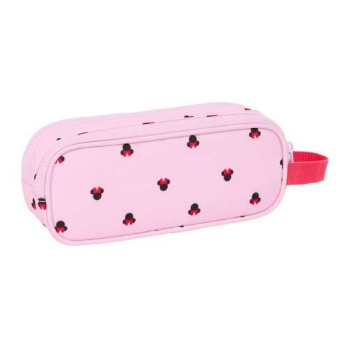 Dvostruka pernica Minnie Mouse Naive Roza 21 x 8 x 6 cm Cijena
