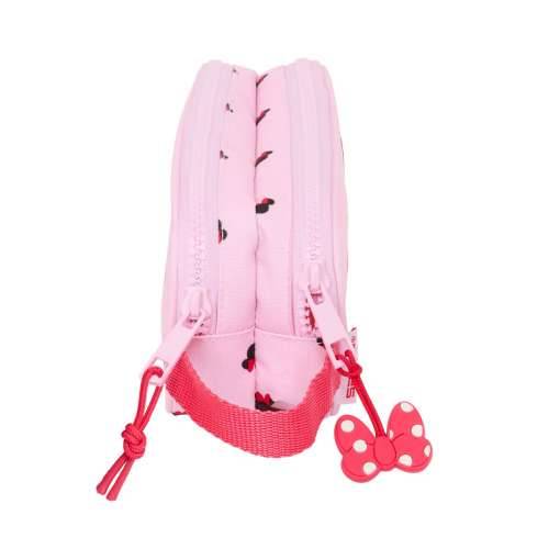 Dvostruka pernica Minnie Mouse Naive Roza 21 x 8 x 6 cm Cijena