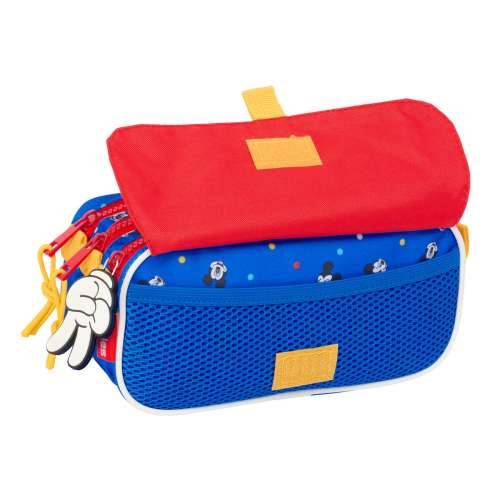 Trostruka pernica Mickey Mouse Clubhouse Good day Plava 21,5 x 10 x 8 cm Cijena