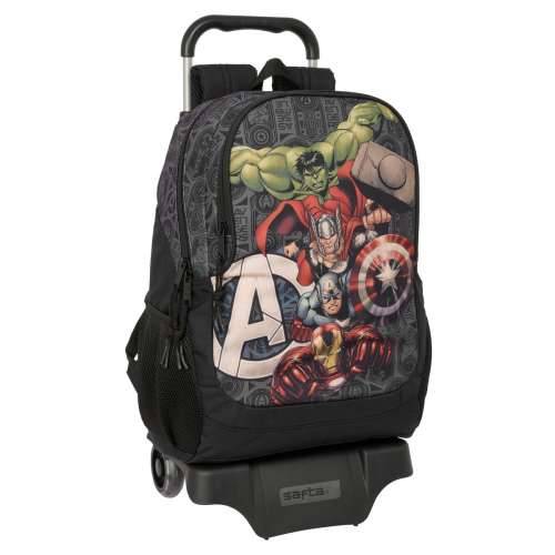 Školski Ruksak s Kotačima The Avengers Vendetta Crna 32 x 44 x 16 cm Cijena
