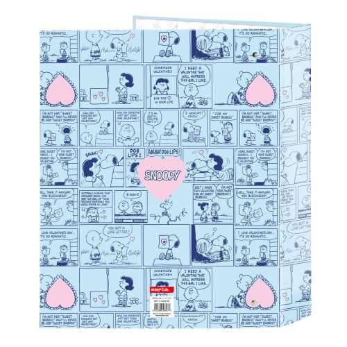 Registrator s prstenovima Snoopy Love Plava A4 27 x 33 x 6 cm Cijena