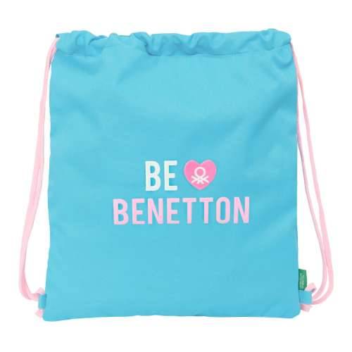Torba-ruksak s Trakama Benetton Unique Roza Turkizno 35 x 40 x 1 cm Cijena