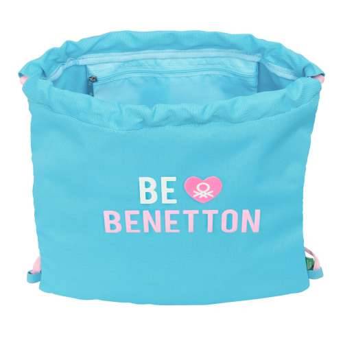 Torba-ruksak s Trakama Benetton Unique Roza Turkizno 35 x 40 x 1 cm Cijena