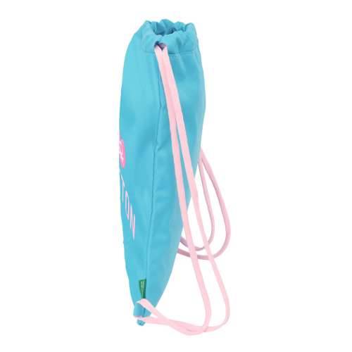 Torba-ruksak s Trakama Benetton Unique Roza Turkizno 35 x 40 x 1 cm Cijena