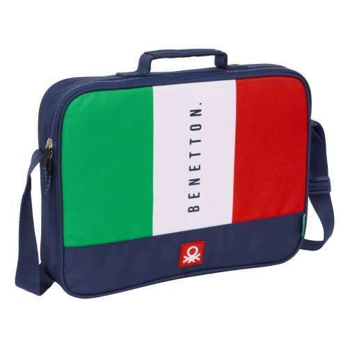 Školska torba Benetton Flag Mornarsko plava 38 x 28 x 6 cm Cijena
