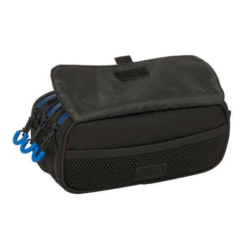 Trostruka pernica Kelme Jet black Crna 21,5 x 10 x 8 cm Cijena