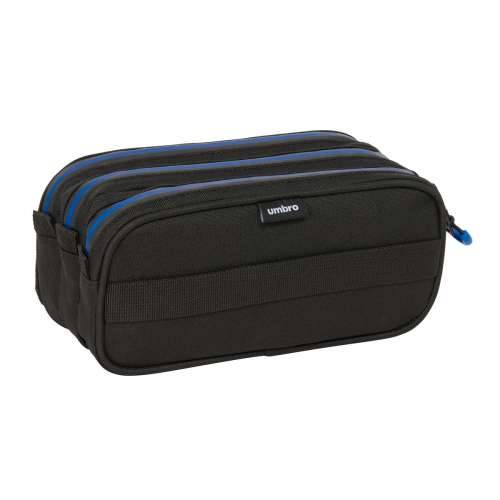 Trostruka pernica Kelme Jet black Crna 21,5 x 10 x 8 cm Cijena