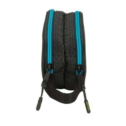 Dvostruka pernica Kelme Iron Crna 21 x 8 x 6 cm Cijena