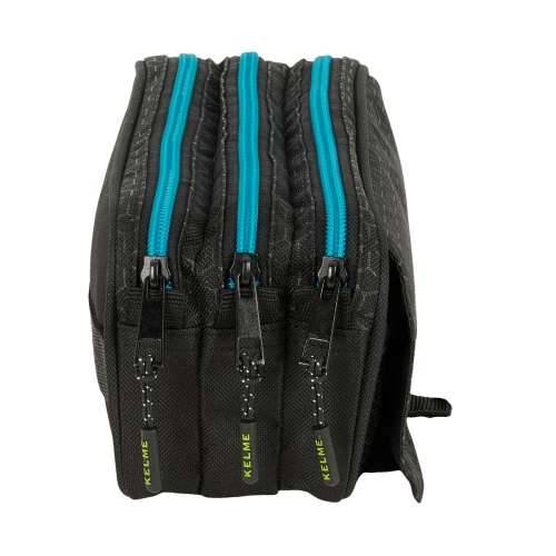 Trostruka pernica Kelme Iron Crna 21,5 x 10 x 8 cm Cijena