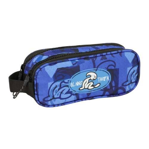Dvostruka pernica El Niño Roller Plava Crna 21 x 8 x 6 cm Cijena