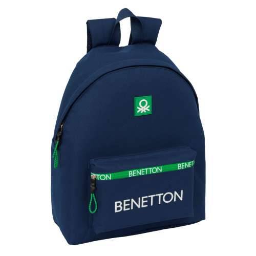 Školski Ruksak Benetton Green Mornarsko plava 33 x 42 x 15 cm Cijena