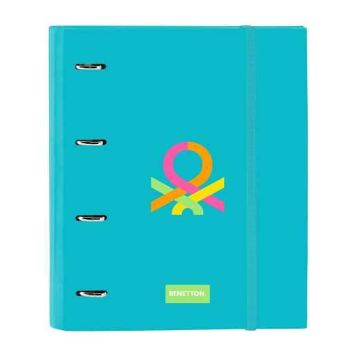Registrator s prstenovima Benetton Summer Plava 27 x 32 x 3.5 cm Cijena
