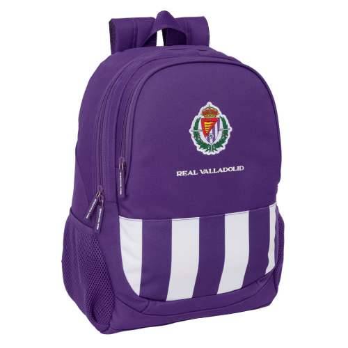 Školski Ruksak Real Valladolid C.F. Bijela Vijoličasta 32 x 44 x 16 cm Cijena