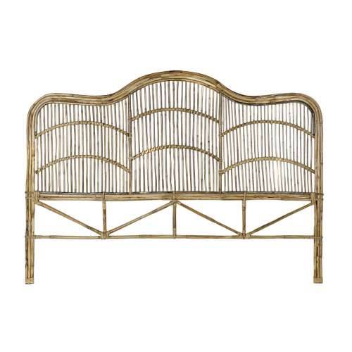 Uzglavlje DKD Home Decor Bijela Prirodno 178 x 4 x 128 cm Cijena