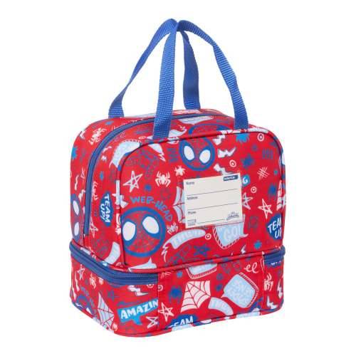 Torba za ručak Spider-Man Rescue Plava Crvena 20 x 20 x 15 cm Cijena
