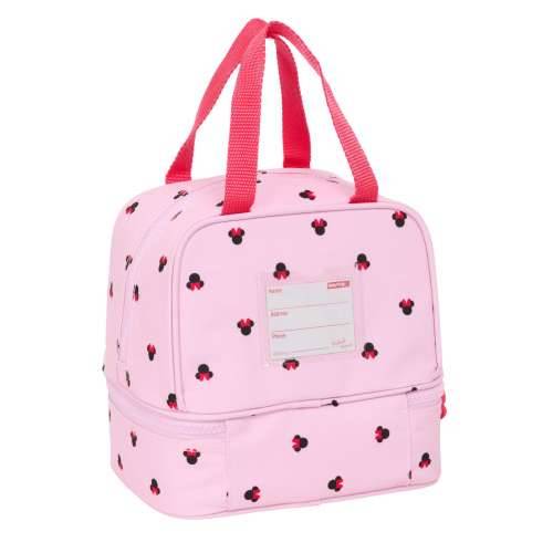 Torba za ručak Minnie Mouse Naive Roza 20 x 20 x 15 cm Cijena