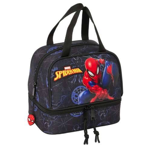 Torba za ručak Spider-Man Attack Crna 20 x 20 x 15 cm Cijena