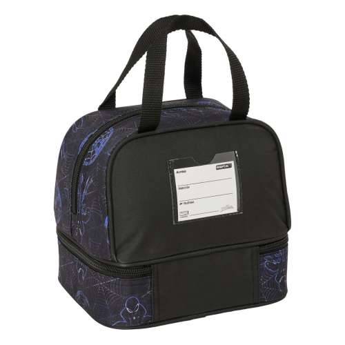 Torba za ručak Spider-Man Attack Crna 20 x 20 x 15 cm Cijena