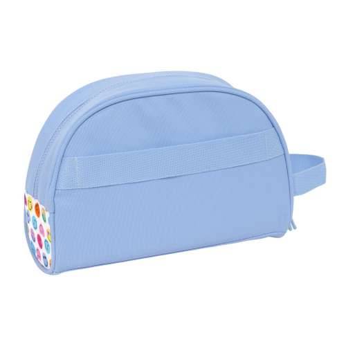 Putni Neseser Smiley Joyful Pisana Svetlo Plava Reciklirati 28 x 18 x 10 cm Cijena