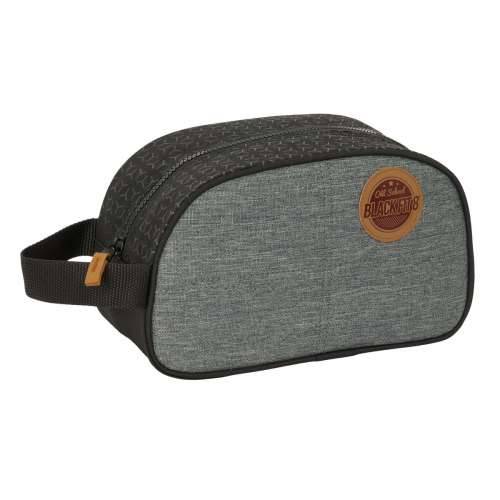 Putni Neseser BlackFit8 Old school Crna Siva Reciklirati 26 x 15 x 12 cm Cijena