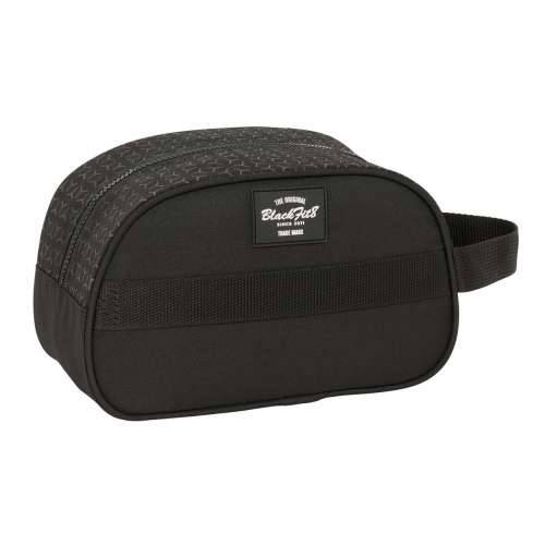 Putni Neseser BlackFit8 Old school Crna Siva Reciklirati 26 x 15 x 12 cm Cijena