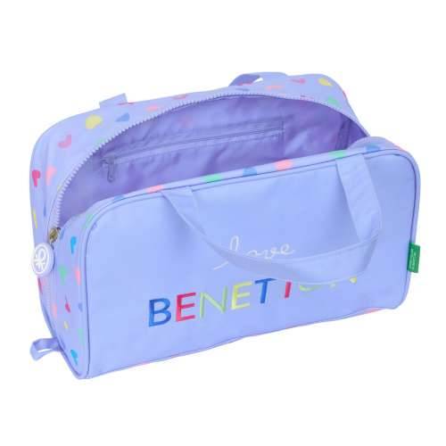 Putni Neseser Benetton Lila Lila 31 x 14 x 19 cm Cijena
