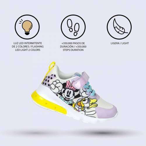 Sportske tenisice s LED svjetlima Minnie Mouse Lila Cijena