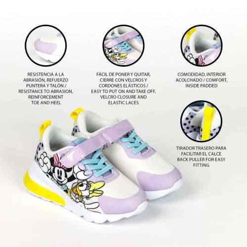 Sportske tenisice s LED svjetlima Minnie Mouse Lila Cijena