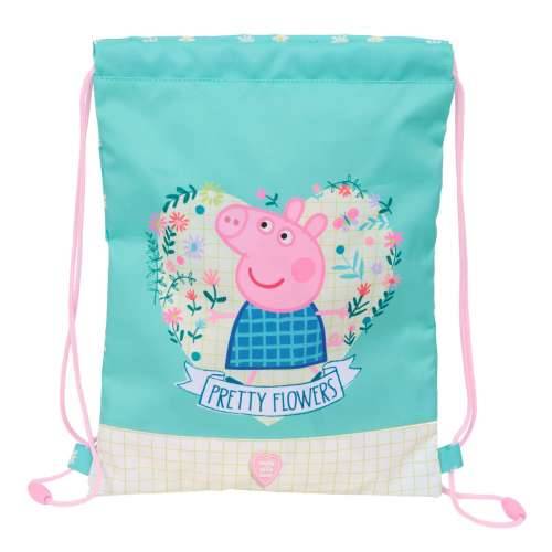 Torba-ruksak s Trakama Peppa Pig Pretty flowers Rumena Metvica 26 x 34 x 1 cm Cijena