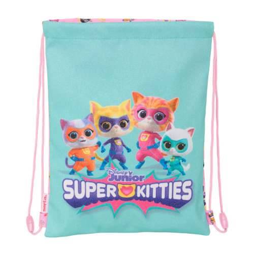 Torba-ruksak s Trakama SuperKitties Roza Turkizno 26 x 34 x 1 cm Cijena