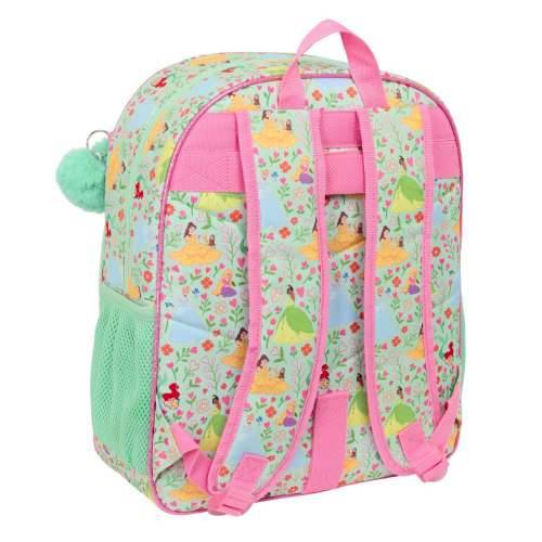 Školski Ruksak Disney Princess Bloom Zelena Roza 32 x 38 x 12 cm Cijena