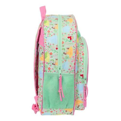 Školski Ruksak Disney Princess Bloom Zelena Roza 32 x 38 x 12 cm Cijena