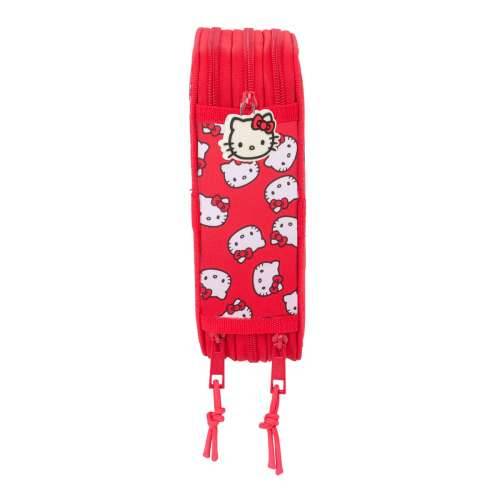 Trodijelna Pernica Hello Kitty Iconic Bijela Crvena 12,5 x 19,5 x 5,5 cm 37 Dijelovi Cijena